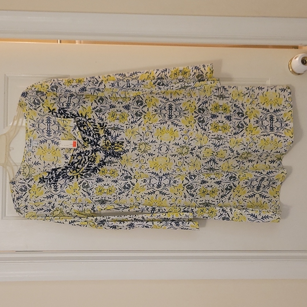 Women's long blouse or bathing suit cover up for summer